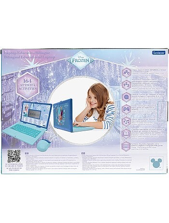 Frozen computer portatile educativo bilingue con 164 attività (EN/IT)
