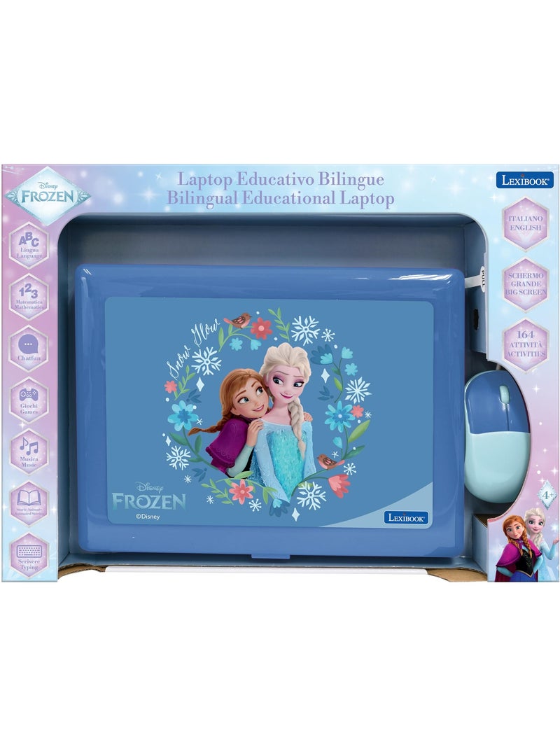 Frozen computer portatile educativo bilingue con 164 attività (EN/IT) Blu - Kiabi