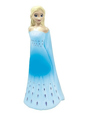 Frozen Elsa 3D design cambia colore luce notturna tascabile circa 13 cm