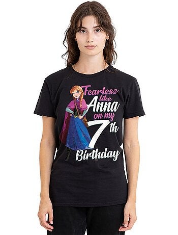 Frozen Fearless Like Anna Maglietta 7° Compleanno Adulto Unisex