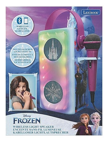 Frozen Luminoso Potente altoparlante Bluetooth® con microfono