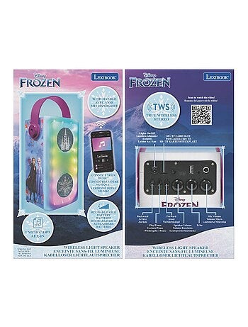 Frozen Luminoso Potente altoparlante Bluetooth® con microfono