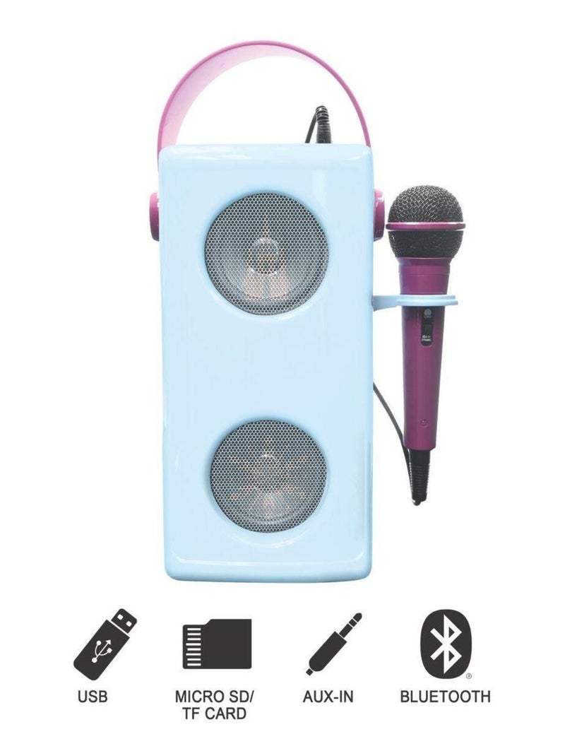 Frozen Luminoso Potente altoparlante Bluetooth® con microfono Blu - Kiabi