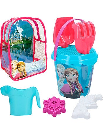Frozen set di secchielli beach con accessori e borsa da trasporto