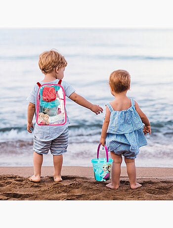 Frozen set di secchielli beach con accessori e borsa da trasporto