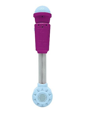 Frozen Trendy Microfono luminoso con altoparlante (auxin), melodie ed effetti sonori