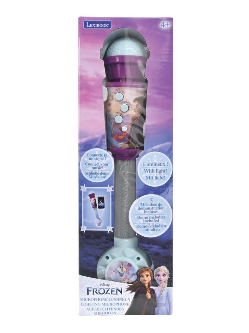 Frozen Trendy Microfono luminoso con altoparlante (auxin), melodie ed effetti sonori Blu - Kiabi