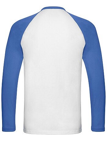 Fruit of the Loom Baseball Maglietta Manica Lunga Uomo