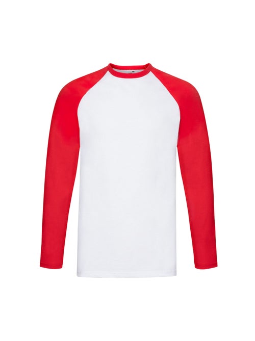 Fruit of the Loom Baseball Maglietta Manica Lunga Uomo - Kiabi
