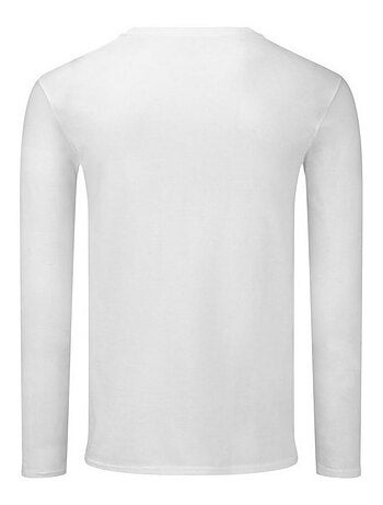 Fruit of the Loom Iconic 140 Maglietta Classico Manica Lunga Uomo