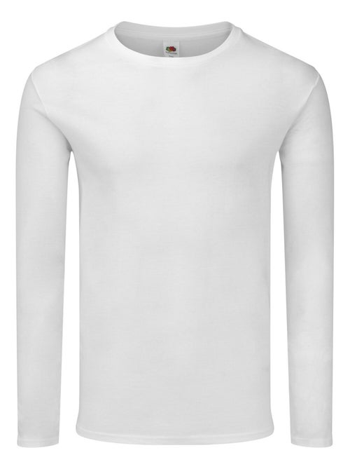Fruit of the Loom Iconic 140 Maglietta Manica Lunga Adulto Unisex - Kiabi