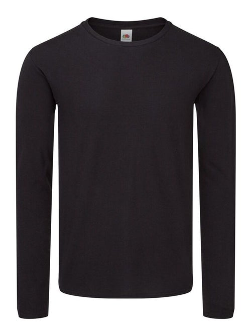 Fruit of the Loom Iconic 150 Maglietta Classico Manica Lunga Uomo - Kiabi