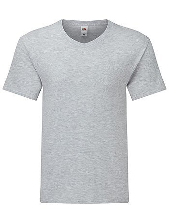 Fruit of the Loom Iconic 150 Maglietta Scollo a V Adulto Unisex