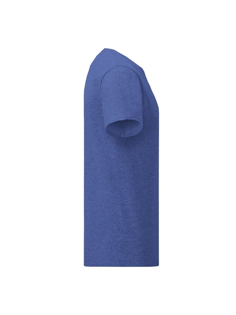 Fruit of the Loom Iconic 150 Maglietta Uomo Grigio freddo/Blu - Kiabi