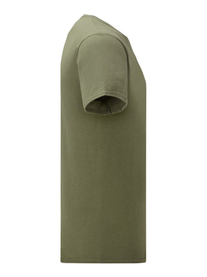 Fruit of the Loom Iconic 150 Maglietta Uomo Verde oliva - Kiabi