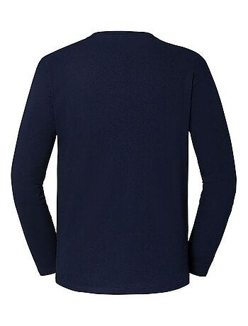 Fruit of the Loom Iconic 195 Premium Maglietta Manica Lunga Uomo