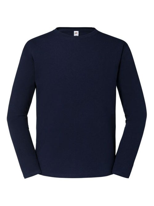 Fruit of the Loom Iconic 195 Premium Maglietta Manica Lunga Uomo - Kiabi