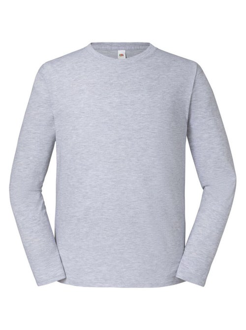 Fruit of the Loom Iconic 195 Premium Maglietta Manica Lunga Uomo - Kiabi