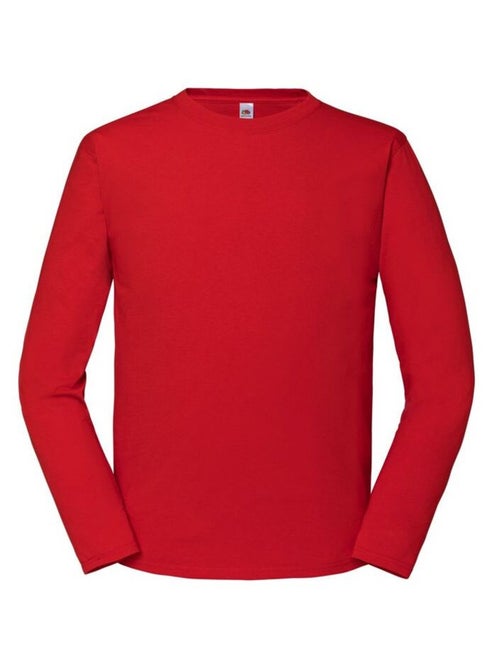 Fruit of the Loom Iconic 195 Premium Maglietta Manica Lunga Uomo - Kiabi