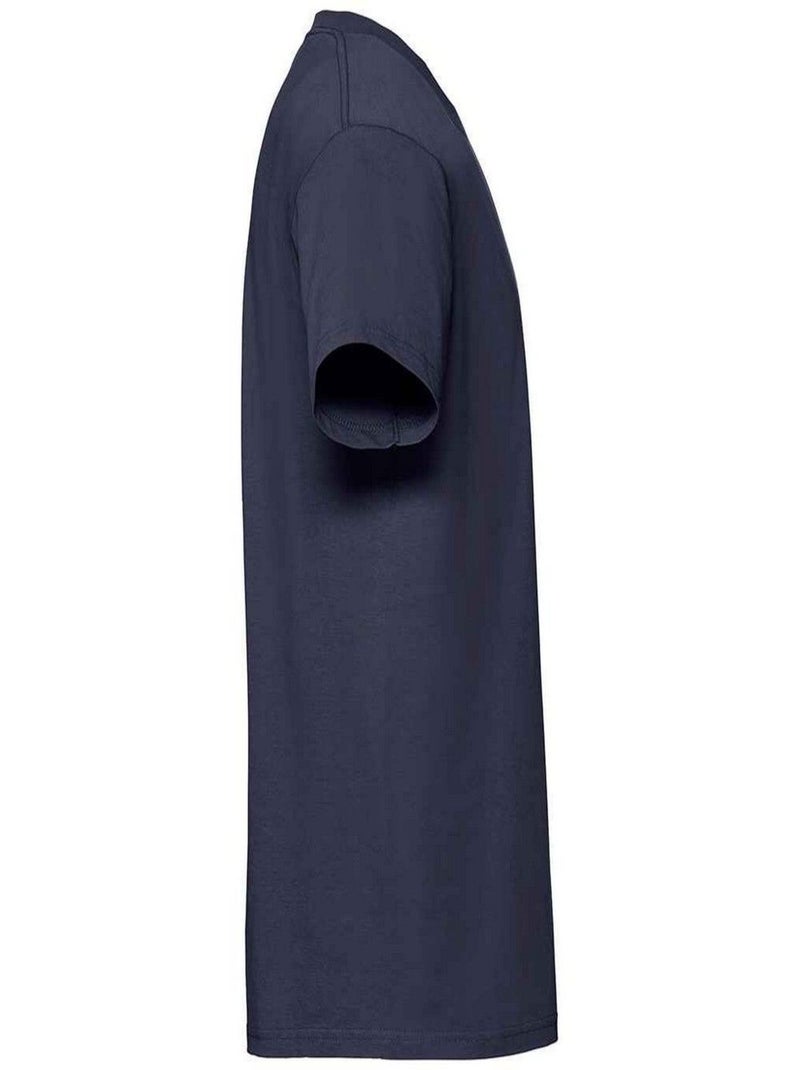 Fruit of the Loom Iconic 195 Premium Maglietta Uomo Blu marino - Kiabi