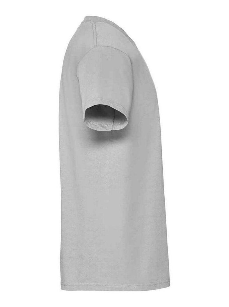 Fruit of the Loom Iconic 195 Premium Maglietta Uomo Grigio chiaro - Kiabi