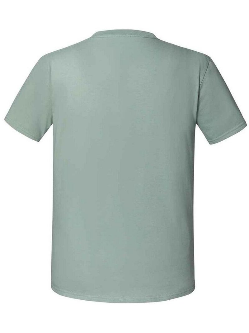Fruit of the Loom Iconic 195 Premium Maglietta Uomo Grigio verde - Kiabi