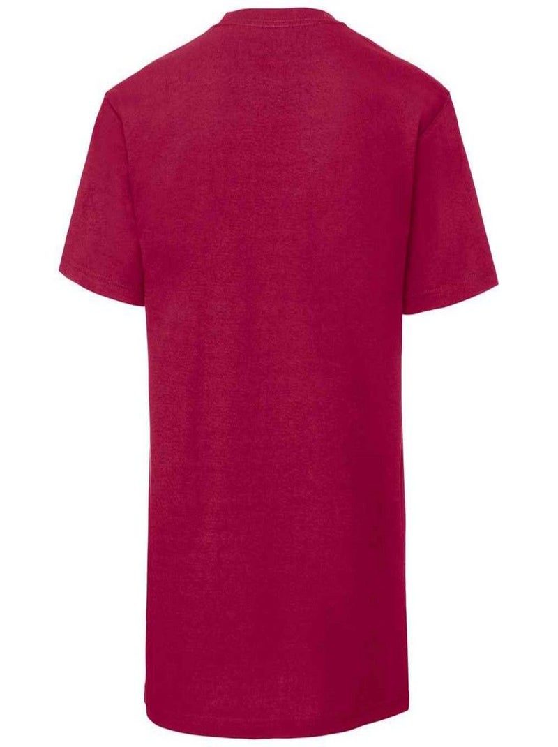 Fruit of the Loom Iconic 195 Premium Maglietta Uomo Rosso bordeaux - Kiabi