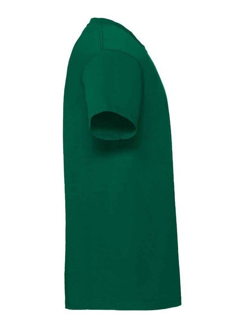 Fruit of the Loom Iconic 195 Premium Maglietta Uomo Verde - Kiabi