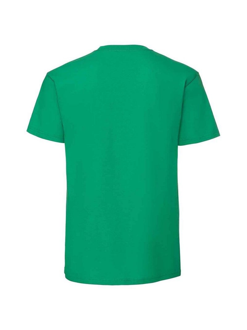 Fruit of the Loom Iconic 195 Premium Maglietta Uomo Verde smeraldo - Kiabi