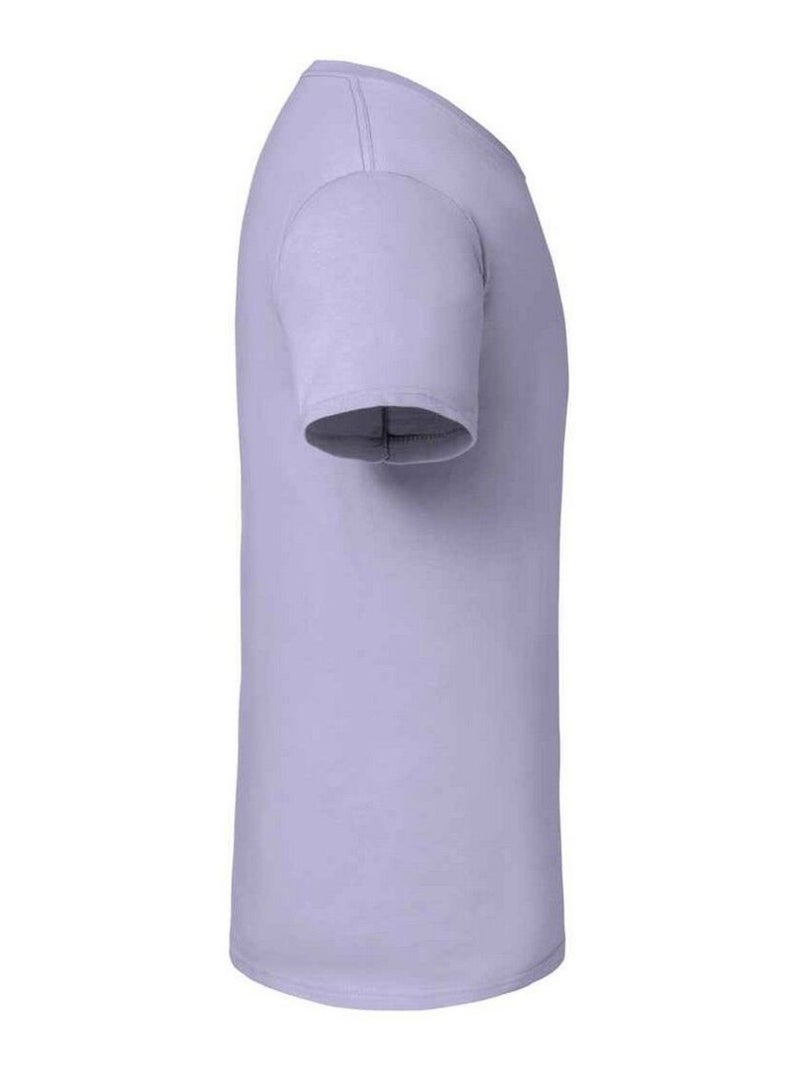 Fruit of the Loom Iconic 195 Premium Maglietta Uomo Viola chiaro - Kiabi