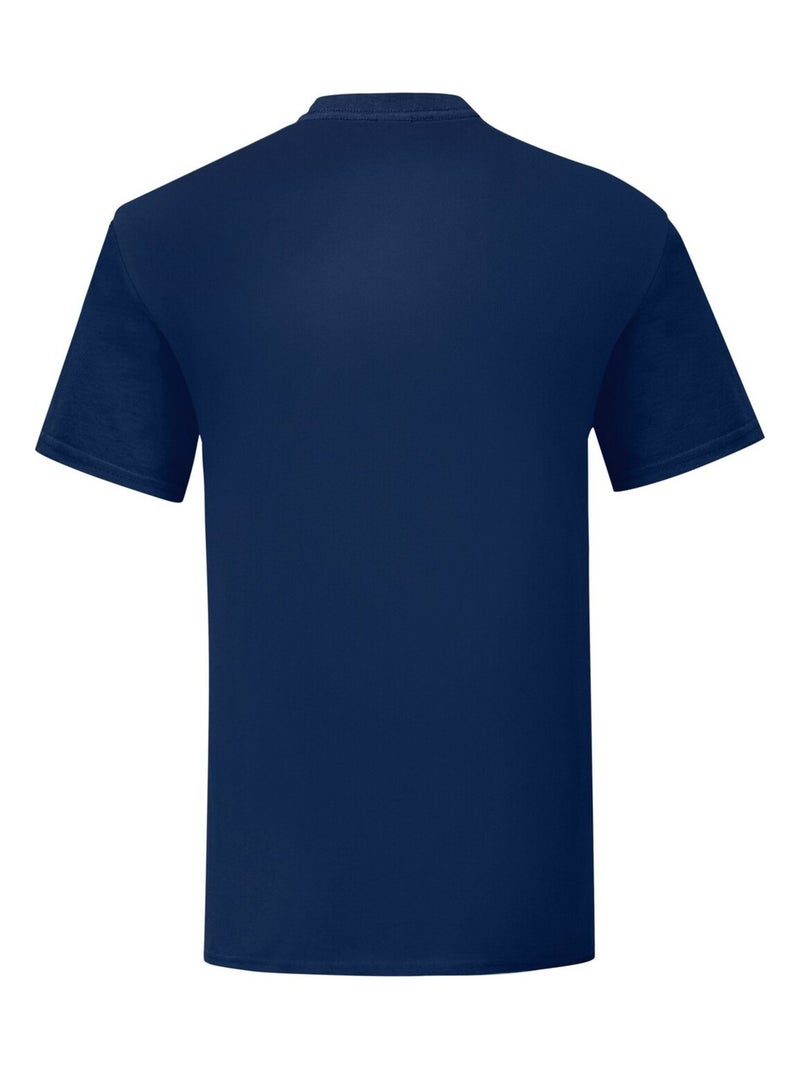 Fruit of the Loom Iconic Maglietta Adulto Unisex Blu marino - Kiabi