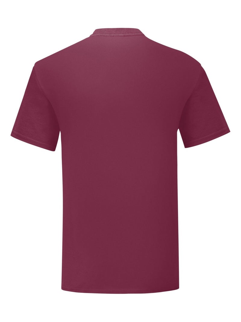 Fruit of the Loom Iconic Maglietta Adulto Unisex Bordeaux - Kiabi