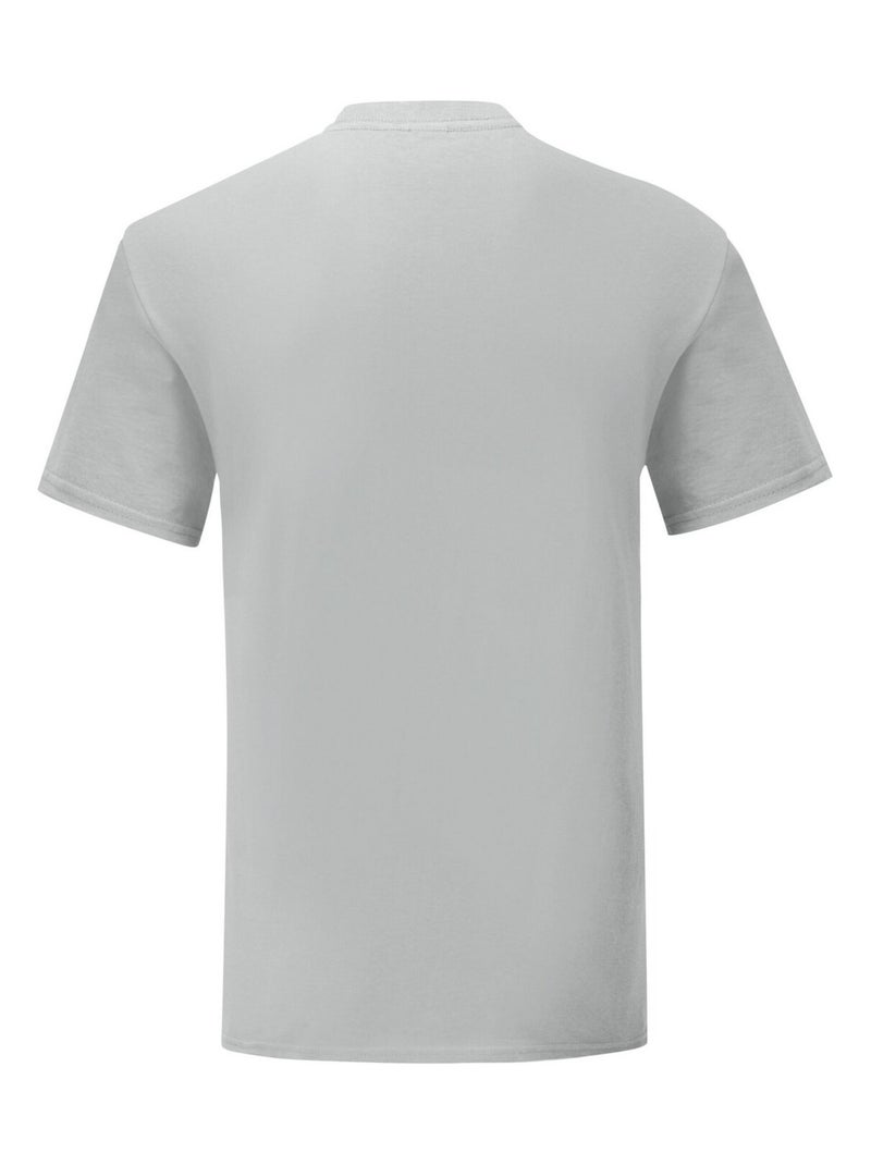 Fruit of the Loom Iconic Maglietta Adulto Unisex Grigio chiaro - Kiabi