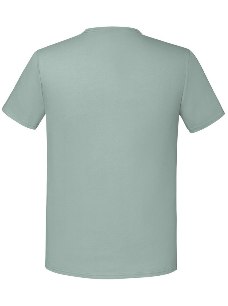Fruit of the Loom Iconic Maglietta Adulto Unisex Grigio verde - Kiabi