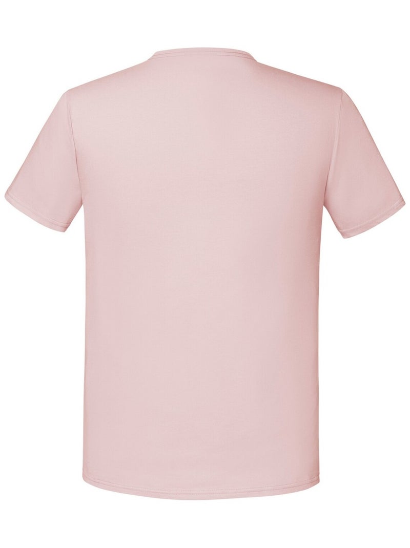 Fruit of the Loom Iconic Maglietta Adulto Unisex Rosa pallido - Kiabi