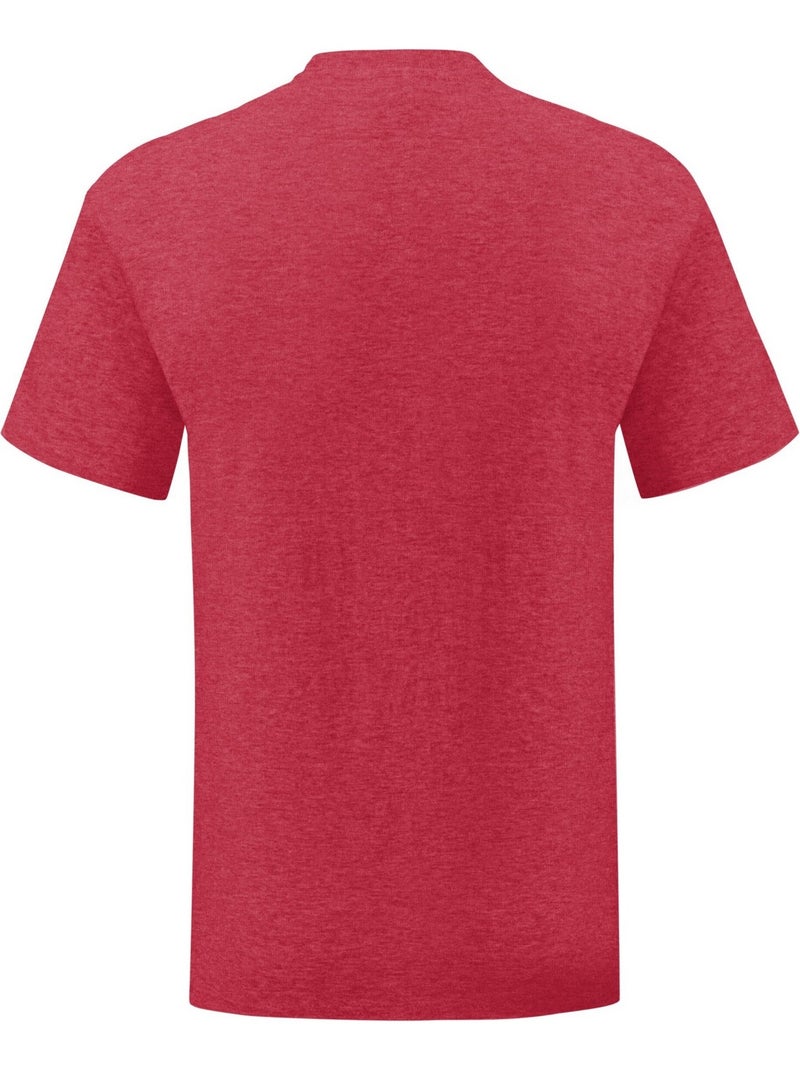 Fruit of the Loom Iconic Maglietta Adulto Unisex Rosso carminio - Kiabi