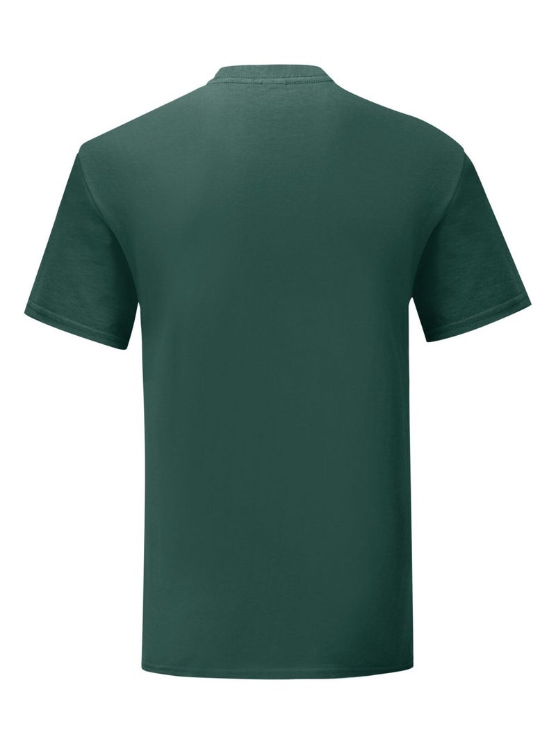 Fruit of the Loom Iconic Maglietta Adulto Unisex Verde foresta - Kiabi
