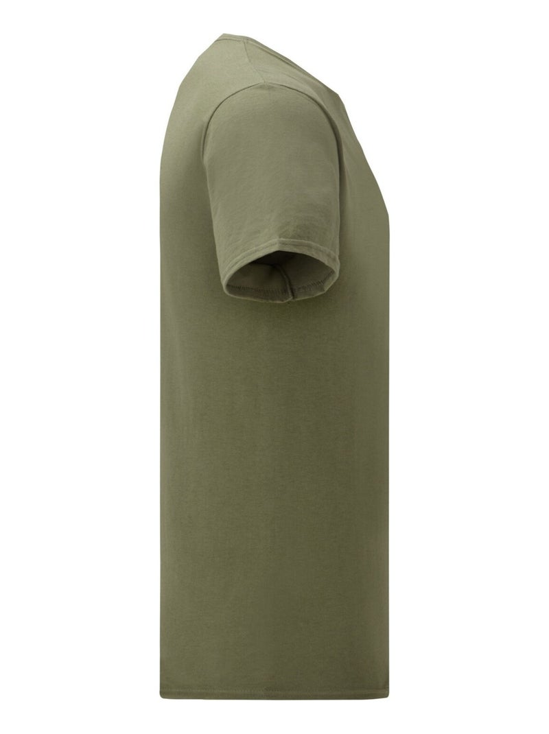 Fruit of the Loom Iconic Maglietta Adulto Unisex Verde oliva - Kiabi