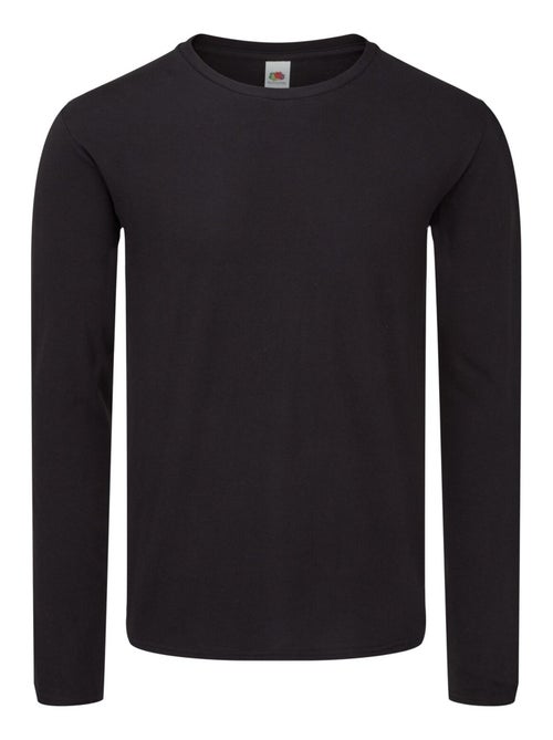 Fruit of the Loom Iconic Maglietta Manica Lunga Adulto Unisex - Kiabi