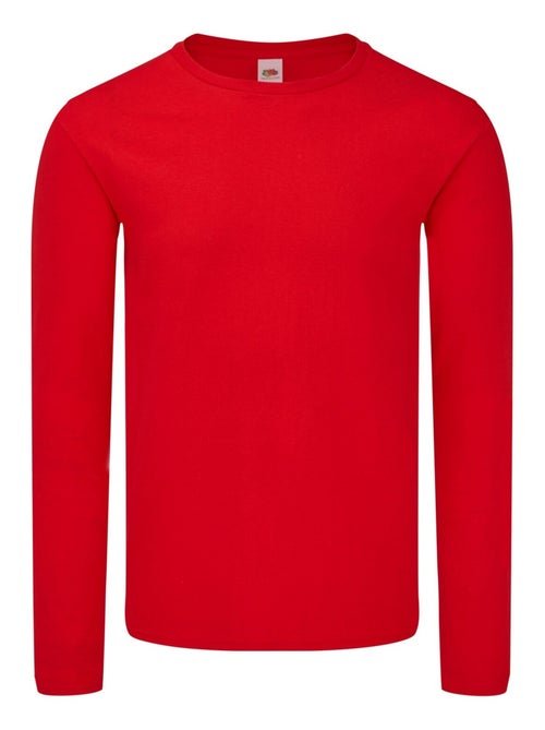 Fruit of the Loom Iconic Maglietta Manica Lunga Adulto Unisex - Kiabi