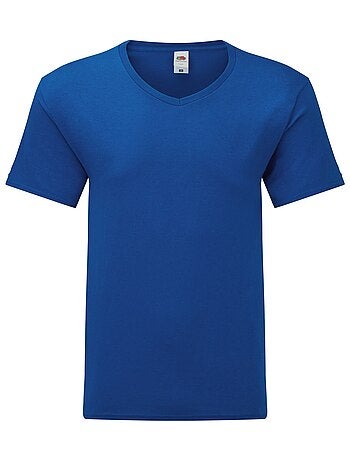 Fruit of the Loom Iconic Maglietta Scollo a V Adulto Unisex