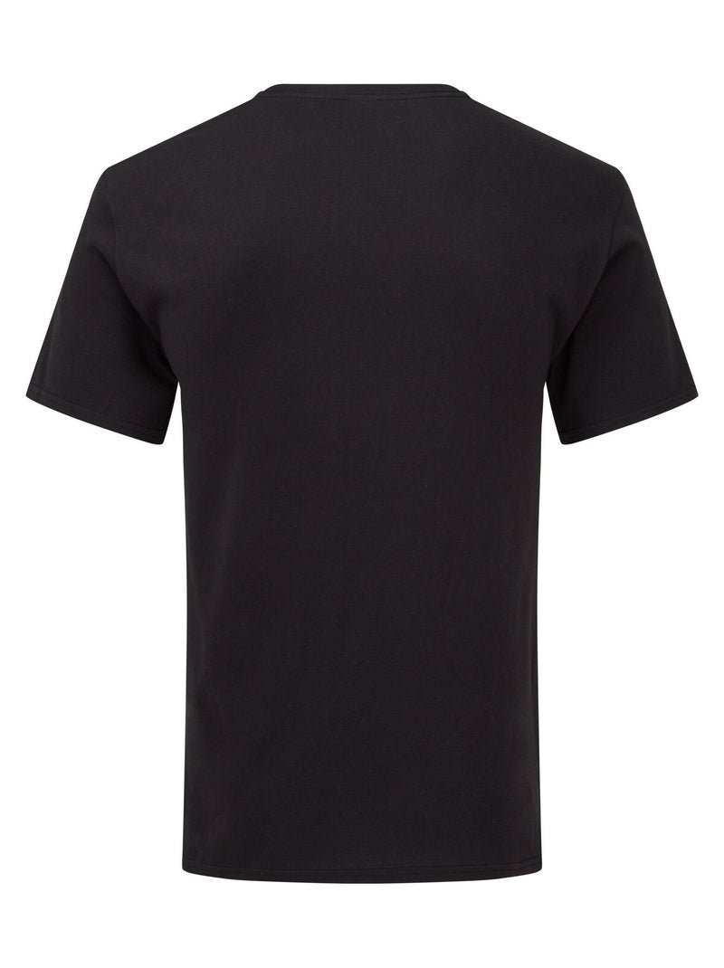 Fruit of the Loom Iconic Maglietta Scollo a V Adulto Unisex Nero - Kiabi