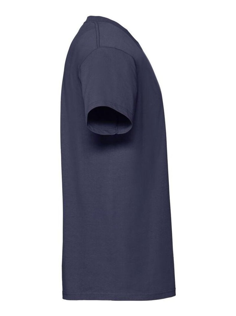 Fruit of the Loom Iconic Premium Maglietta Uomo Blu marino - Kiabi