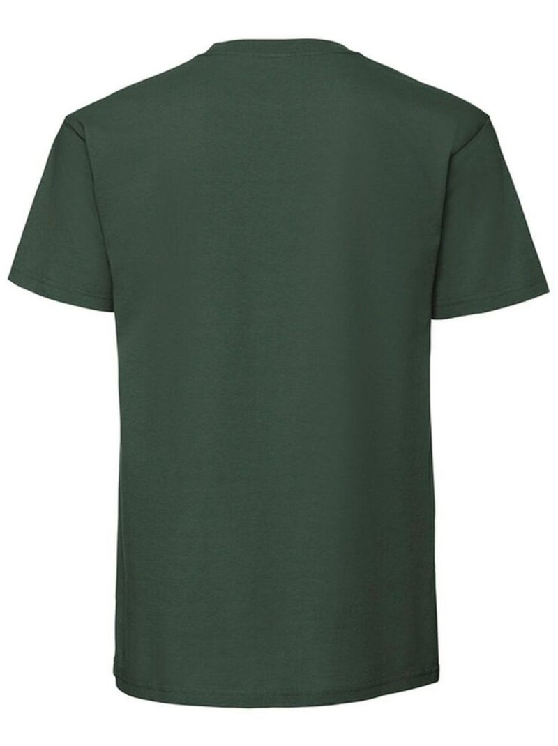 Fruit of the Loom Iconic Premium Maglietta Uomo Verde bottiglia - Kiabi