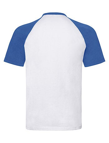 Fruit of the Loom Maglietta Baseball Maniche Corte Uomo