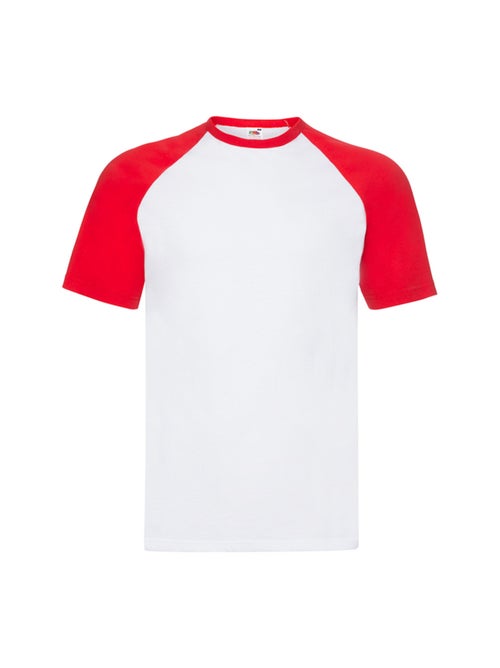 Fruit of the Loom Maglietta Baseball Maniche Corte Uomo - Kiabi