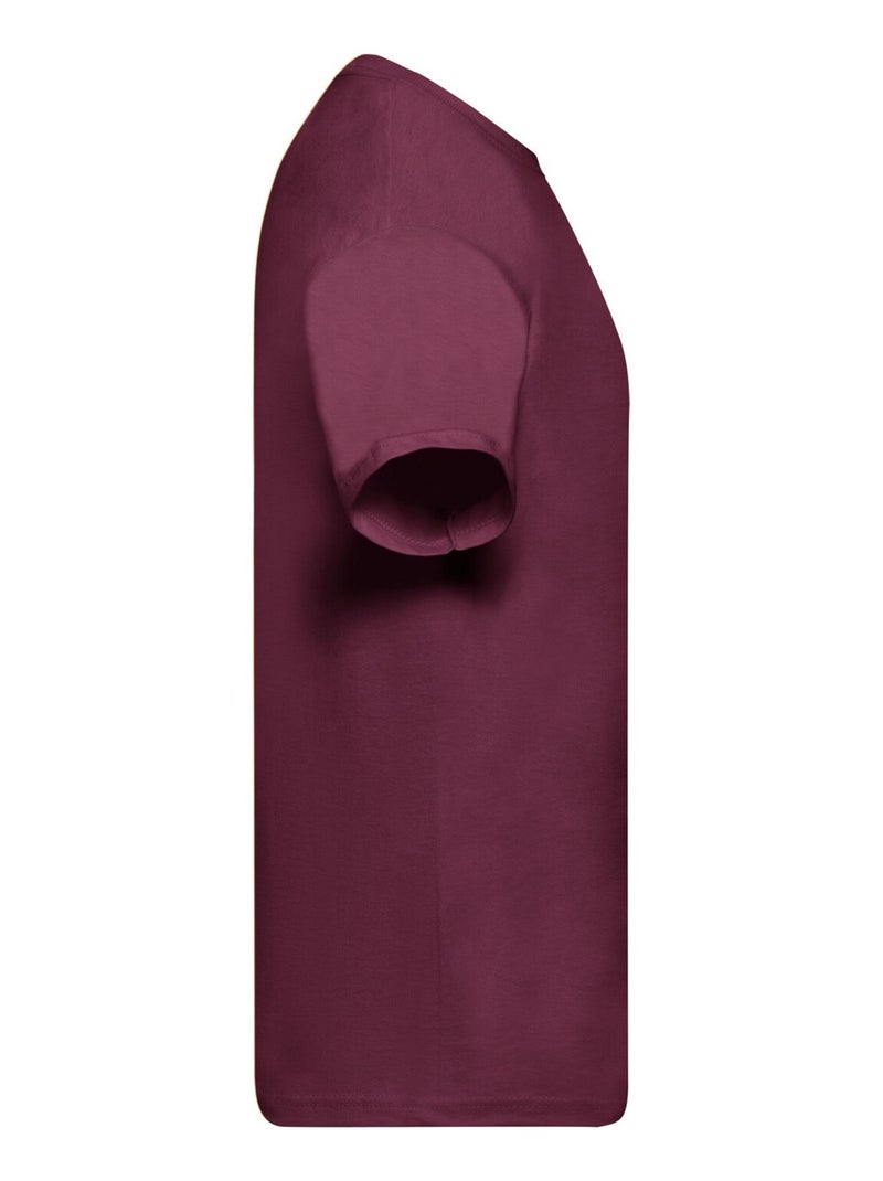 Fruit of the Loom Original Maglietta Adulto Unisex Bordeaux - Kiabi
