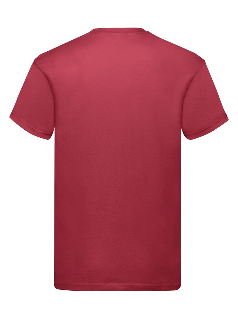 Fruit of the Loom Original Maglietta Adulto Unisex Rosso mattone - Kiabi