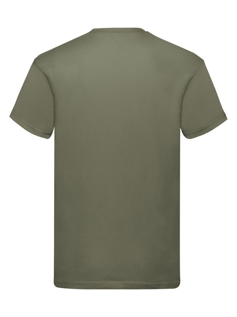 Fruit of the Loom Original Maglietta Adulto Unisex Verde oliva - Kiabi