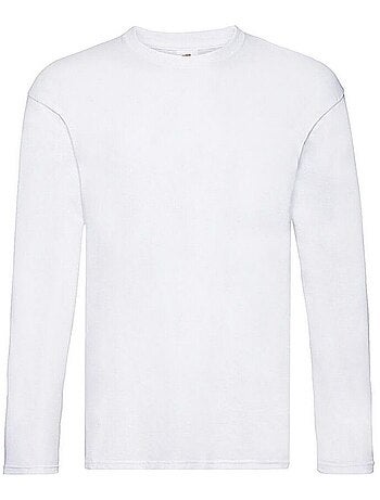 Fruit of the Loom Original Maglietta Manica Lunga Uomo